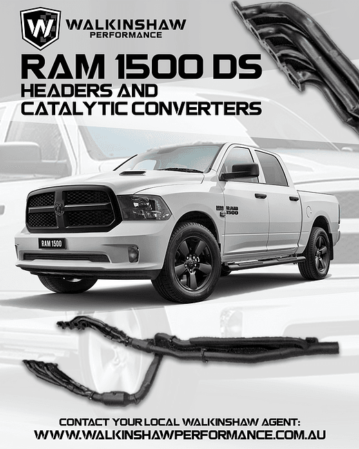 Walkinshaw Ram DS 1500 Headers & Cats