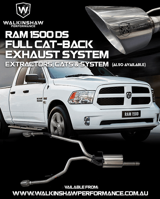 Walkinshaw Ram DS 1500 Cat-Back