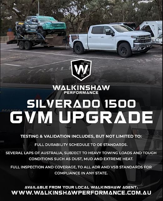 Silverado GVM Upgrade