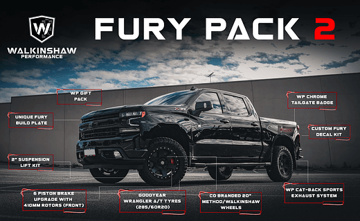 Silverado 1500 MY20-22 Fury Pack