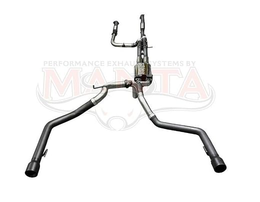 Manta Performance Cat Back Exhaust Suit Raptor