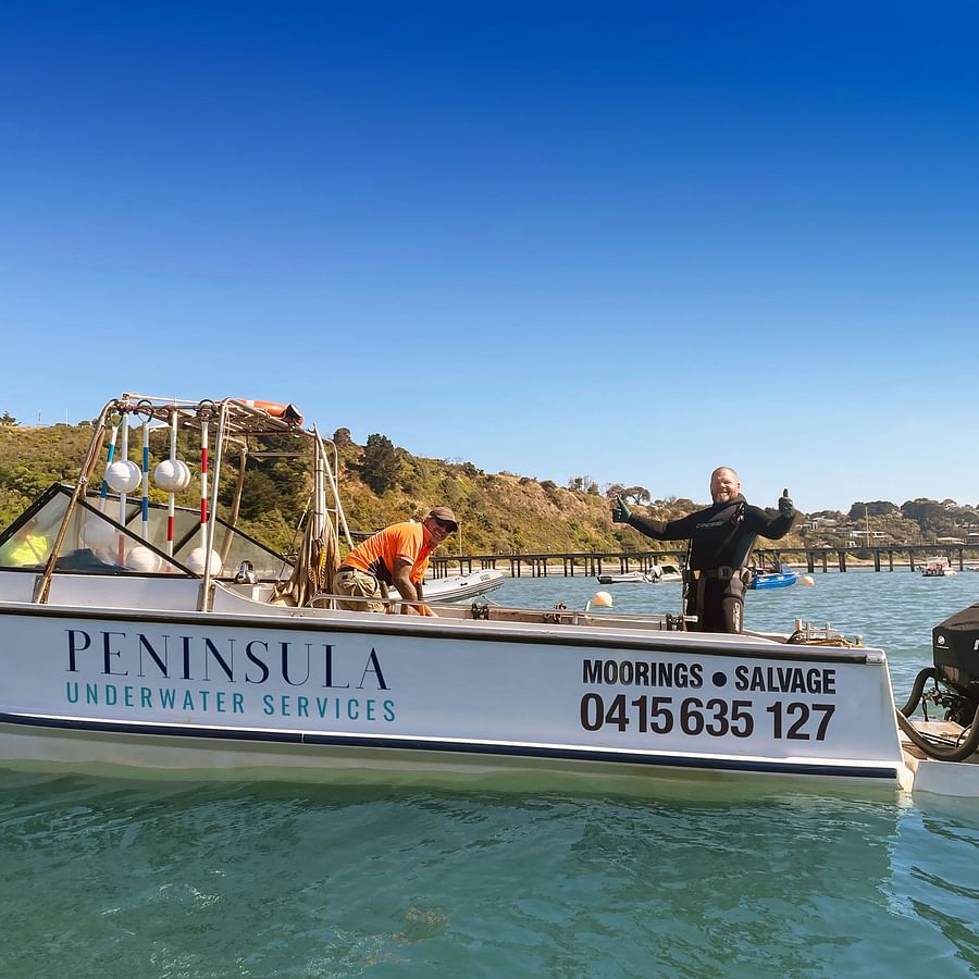 Peninsula Underwater Services Marine Salvage & Swing Moorings
